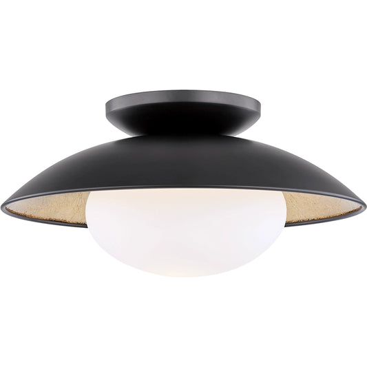 Cadence Semi Flush by Mitzi. Made from steel in a modern style.