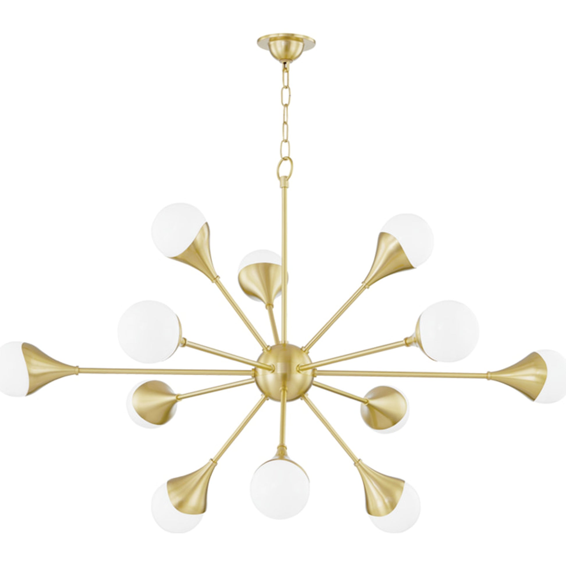 Ariana Chandelier by Mitzi. Made from steel in a modern style.