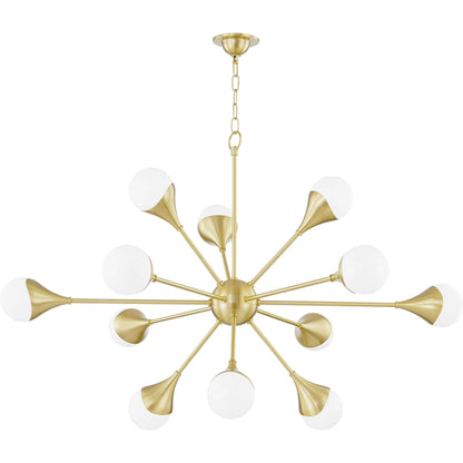 Clinton Wall Sconce by Hudson Valley. Made from brass in a modern style.
