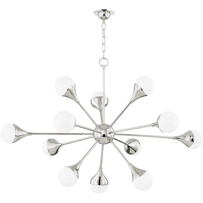 Ariana Chandelier by Mitzi. Made from steel in a modern style.