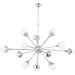 Ariana Chandelier by Mitzi. Made from steel in a modern style.