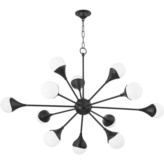 Ariana Chandelier by Mitzi. Made from steel in a modern style.