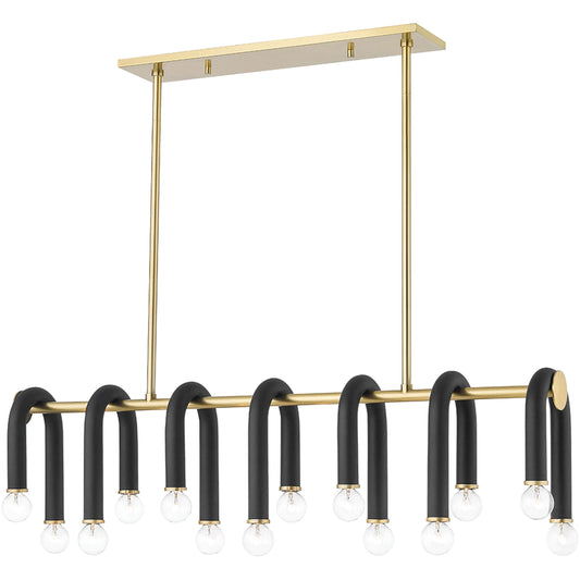 Whit Island Light by Mitzi. Made from steel in a modern style.