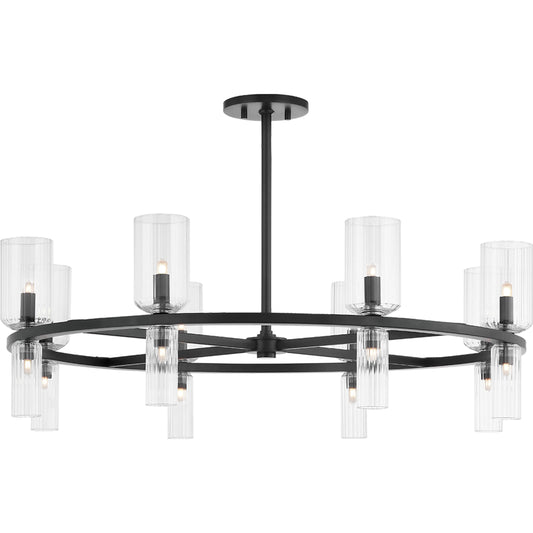 Tabitha 16 Light Chandelier by Mitzi. Made from steel in a transitional style.