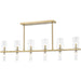 Tabitha 12 Light Island by Mitzi. Made from steel in a modern style.