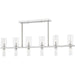 Tabitha 12 Light Island by Mitzi. Made from steel in a modern style.