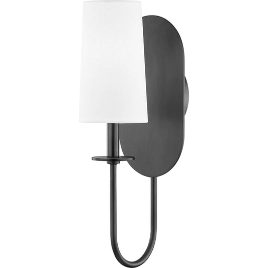 Lara Wall Sconce by Mitzi. Made from steel in a transitional style.