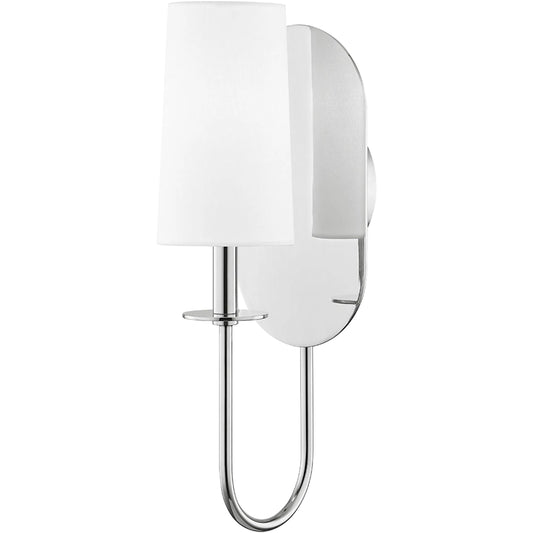 Lara Wall Sconce by Mitzi. Made from steel in a transitional style.