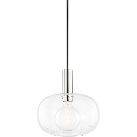Harlow 1 Light Pendant by Mitzi. Made from steel in a modern style.