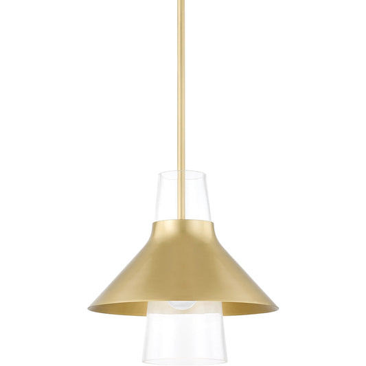 Jessy Pendant by Mitzi. Made from steel in a transitional style.