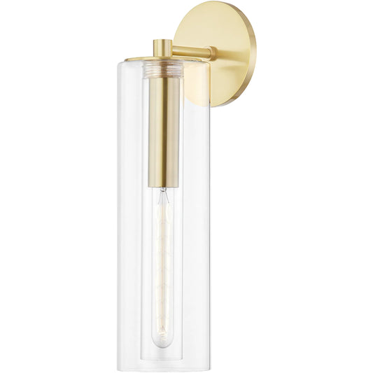 Belinda 1Wall Sconce by Mitzi. Made from steel in a modern style.