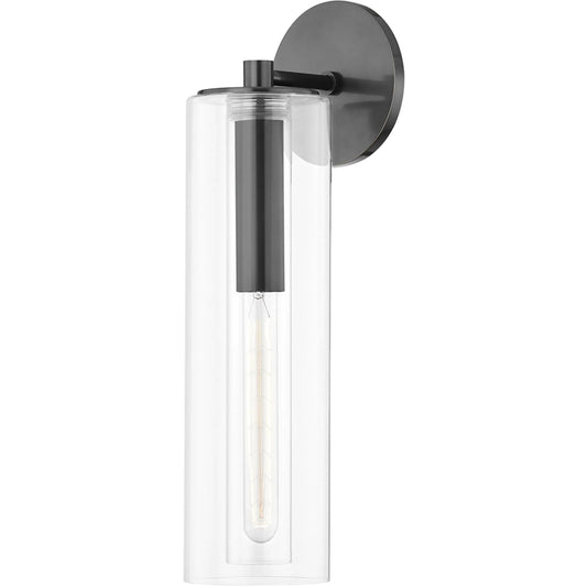 Belinda 1Wall Sconce by Mitzi. Made from steel in a modern style.