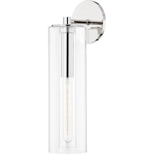 Belinda 1Wall Sconce by Mitzi. Made from steel in a modern style.