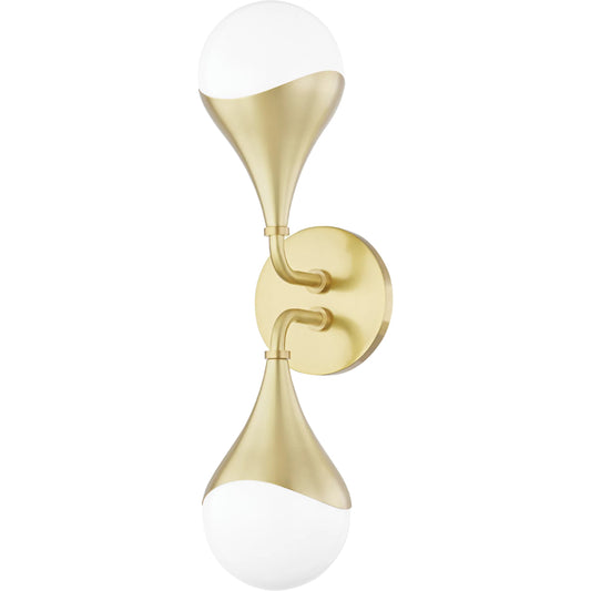 Ariana Bath Bracket by Mitzi. Made from steel in a modern style.
