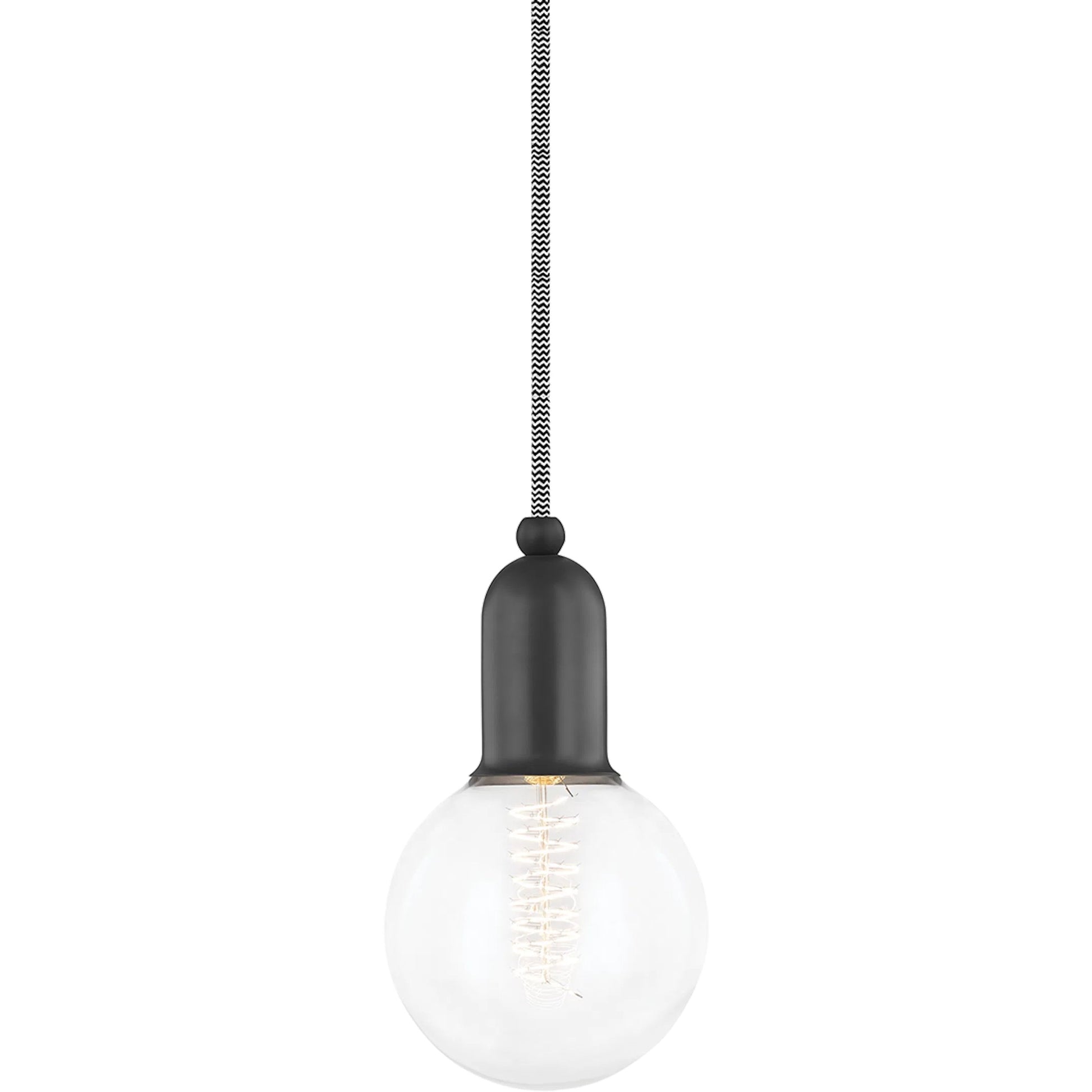 Bryce Pendant by Mitzi. Made from steel in a transitional style.