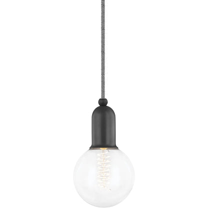 Bryce Pendant by Mitzi. Made from steel in a transitional style.