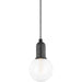 Bryce Pendant by Mitzi. Made from steel in a transitional style.