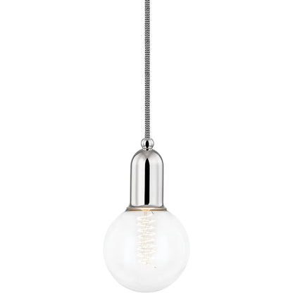 Bryce Pendant by Mitzi. Made from steel in a transitional style.