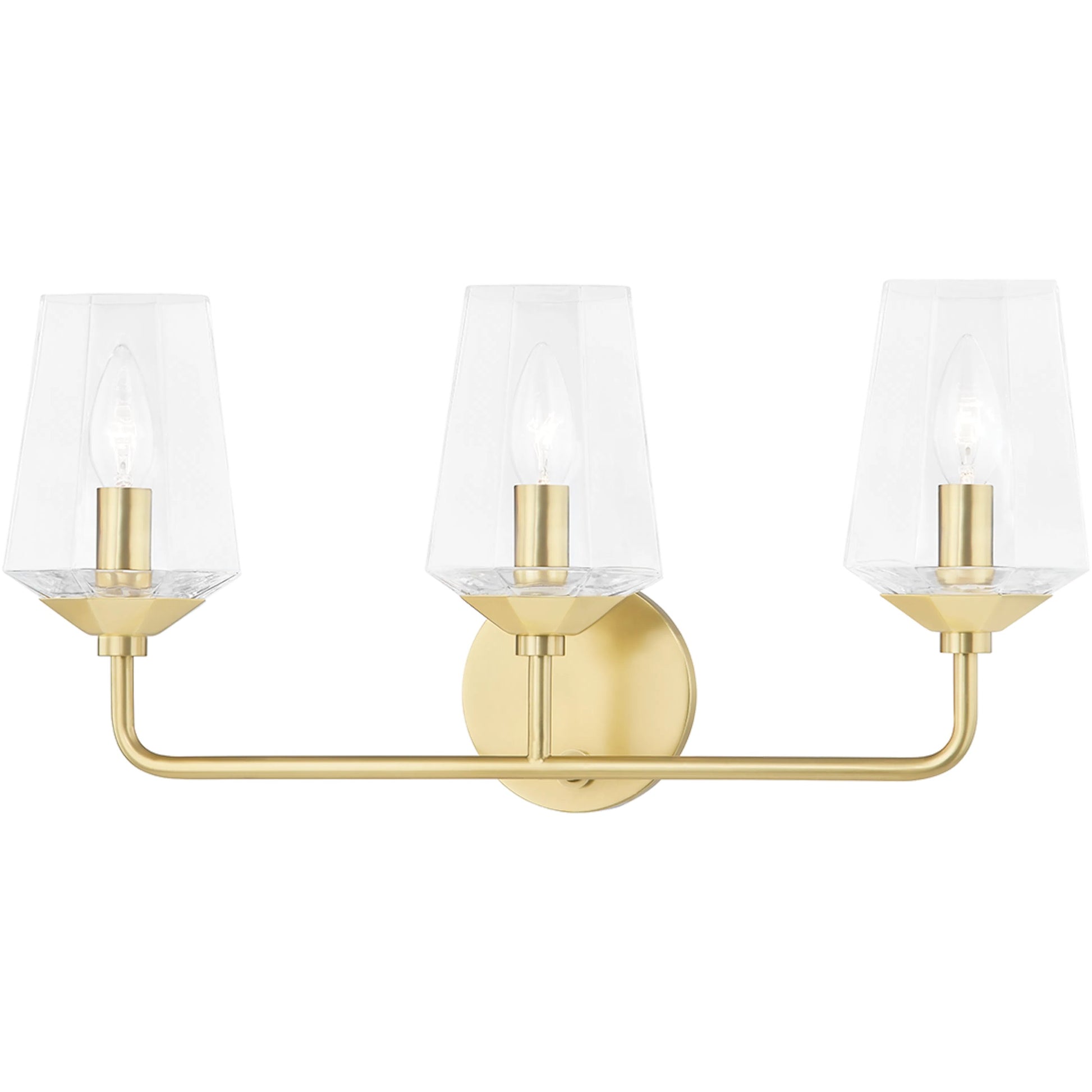 Kayla Bath Bracket by Mitzi. Made from steel in a transitional style.