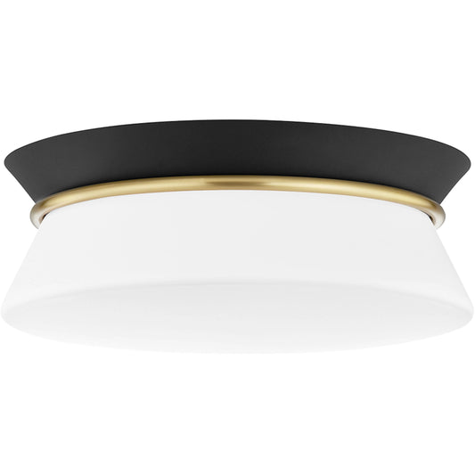 Cath Flush Mount by Mitzi. Made from steel in a transitional style.