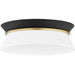 Cath Flush Mount by Mitzi. Made from steel in a transitional style.