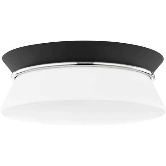 Cath Flush Mount by Mitzi. Made from steel in a transitional style.