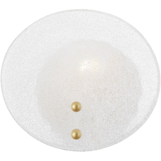 Giselle 1 Light Wall Sconce by Mitzi. Made from steel in a modern style.