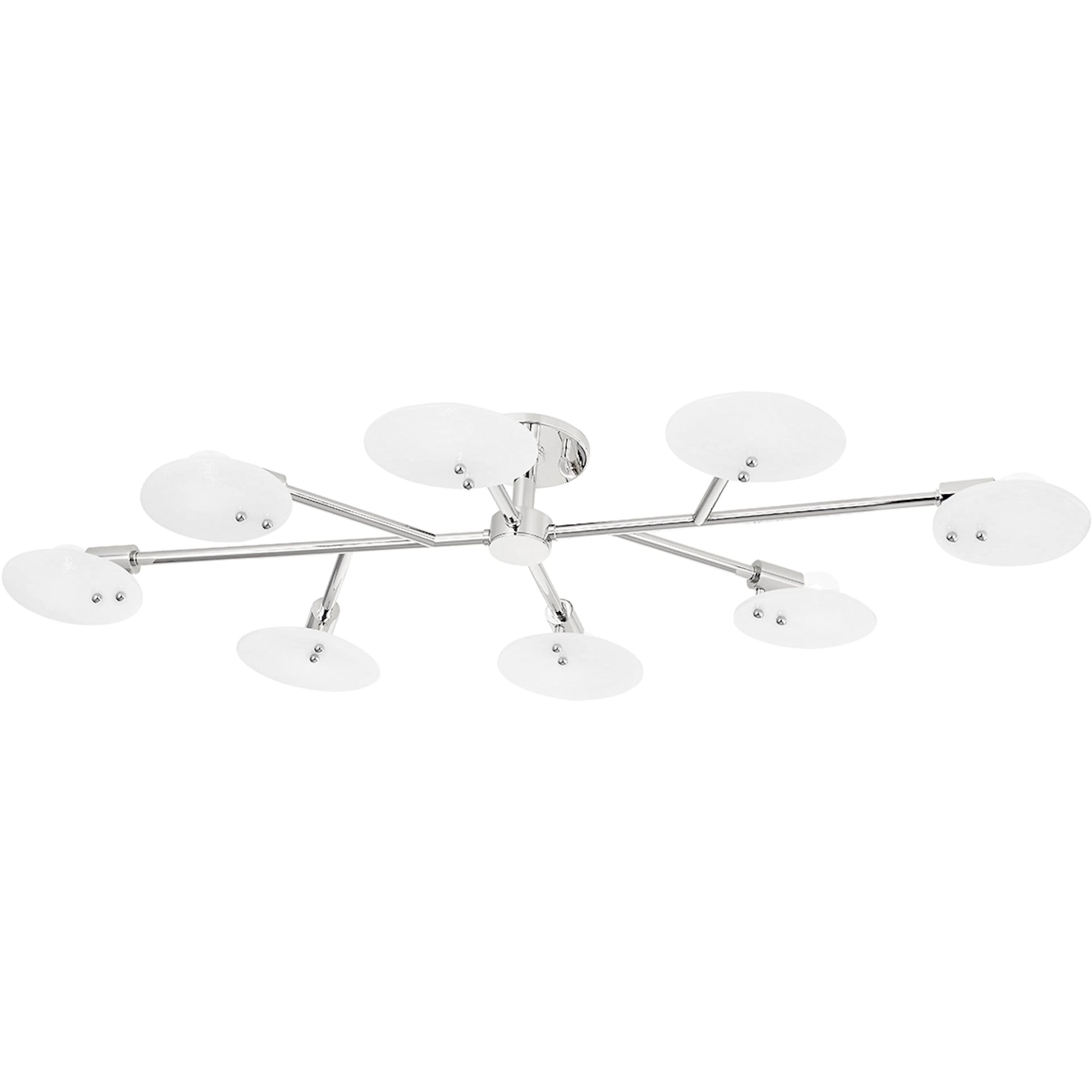 Giselle 8 Light Semi Flush by Mitzi. Made from steel in a modern style.