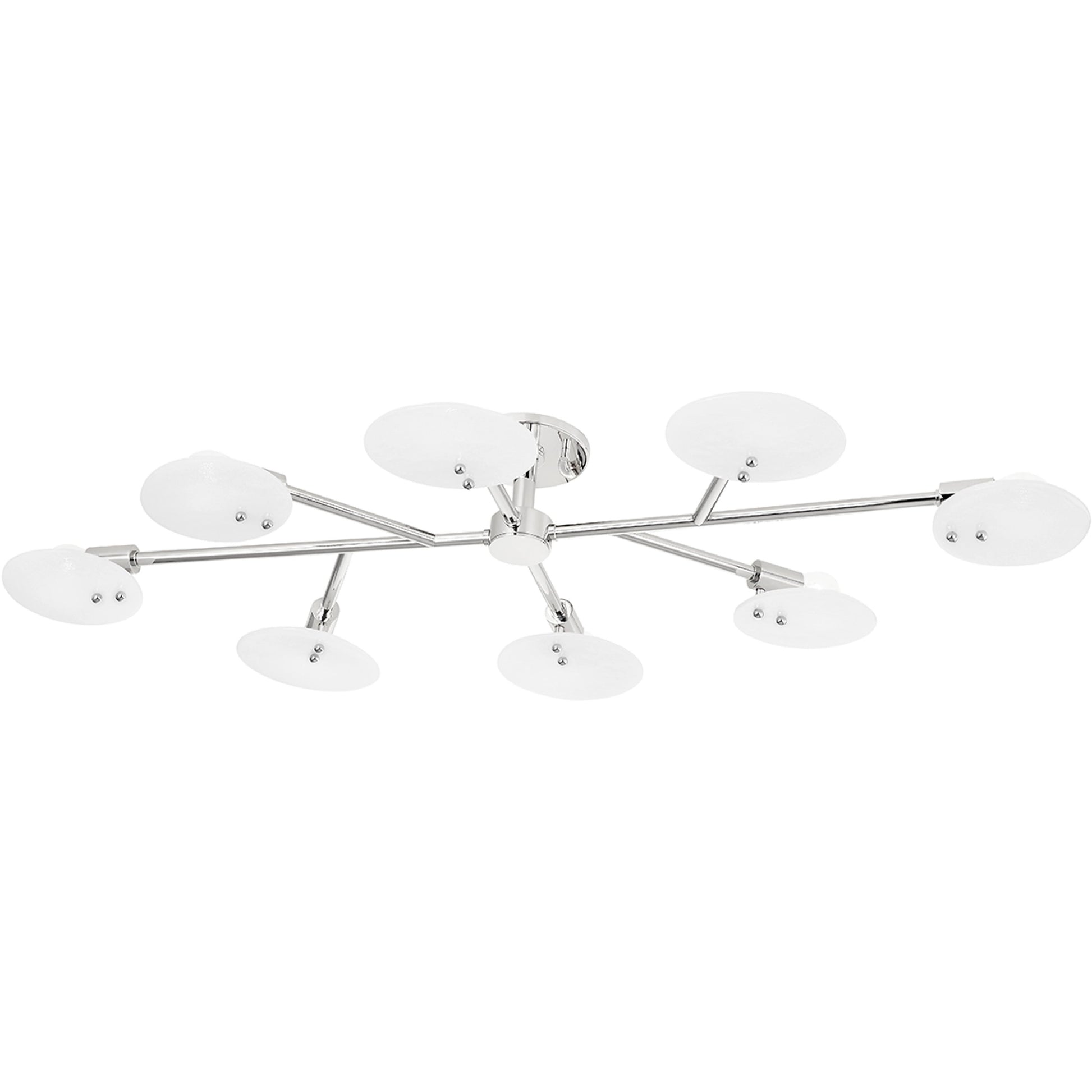 Giselle 8 Light Semi Flush by Mitzi. Made from steel in a modern style.