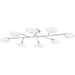Giselle 8 Light Semi Flush by Mitzi. Made from steel in a modern style.