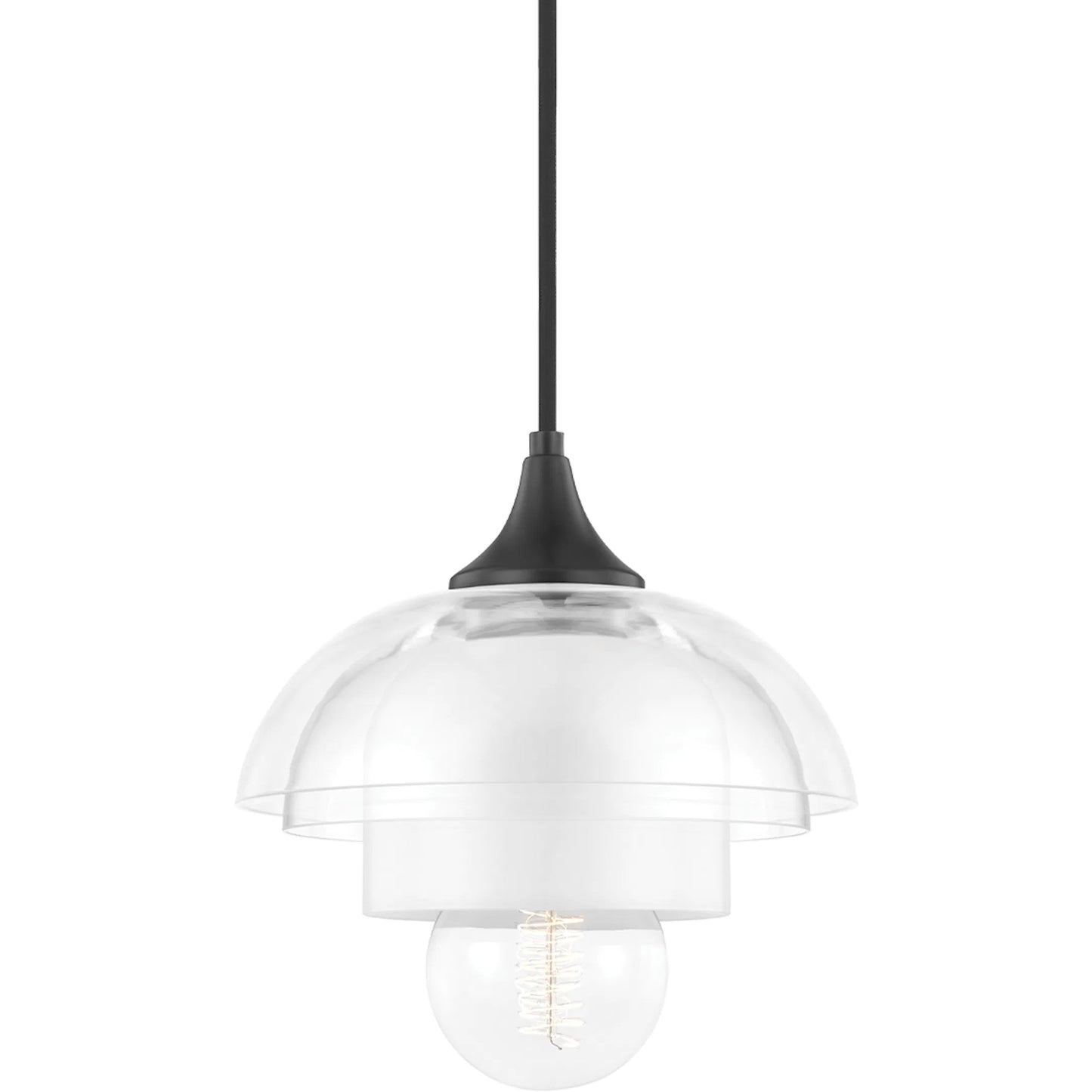 003 SR-860597 | Primary Silo | Ruby Pendant by Mitzi in old bronze. Made from steel in a transitional style.