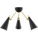 Moxie Semi Flush by Mitzi. Made from steel in a modern style.