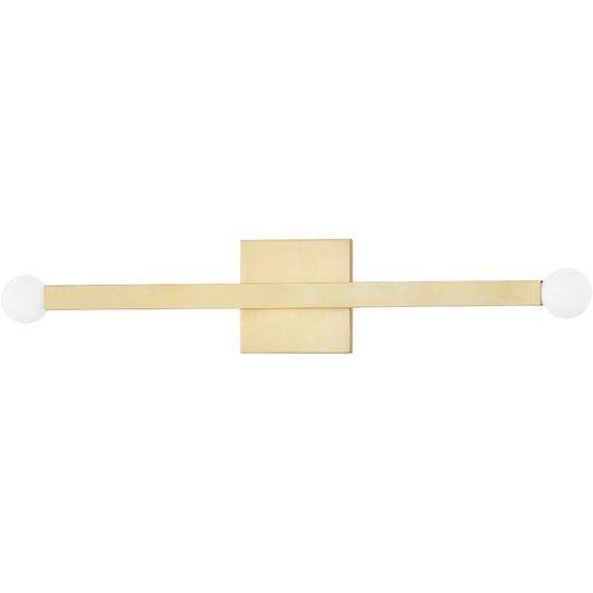 Dona Wall Sconce by Mitzi. Made from steel in a modern style.