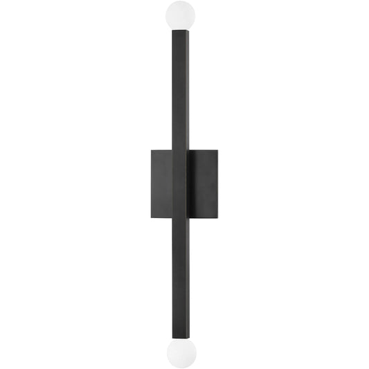 Dona Wall Sconce by Mitzi. Made from steel in a modern style.