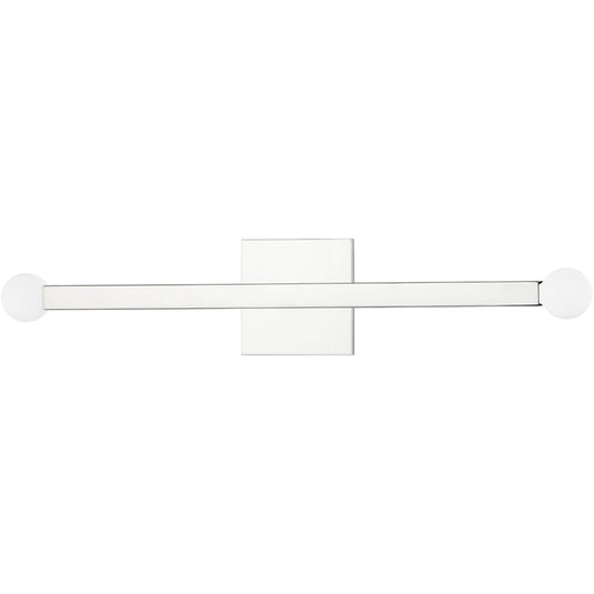 Dona Wall Sconce by Mitzi. Made from steel in a modern style.