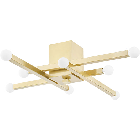 Dona Flush Mount by Mitzi. Made from steel in a modern style.