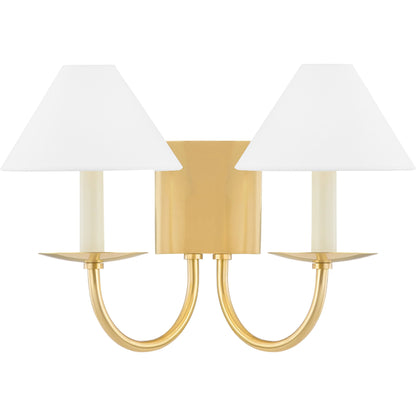 Saturn Wall Sconce by Hudson Valley. Made from brass in a modern style.