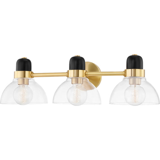 Camile Sconce by Mitzi. Made from steel in a transitional style.
