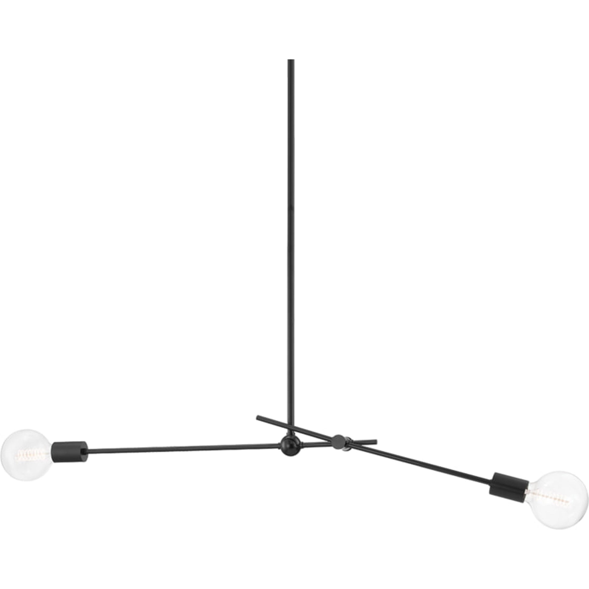 Gale Pendant by Mitzi in polished nickel. Made from steel in a modern style.