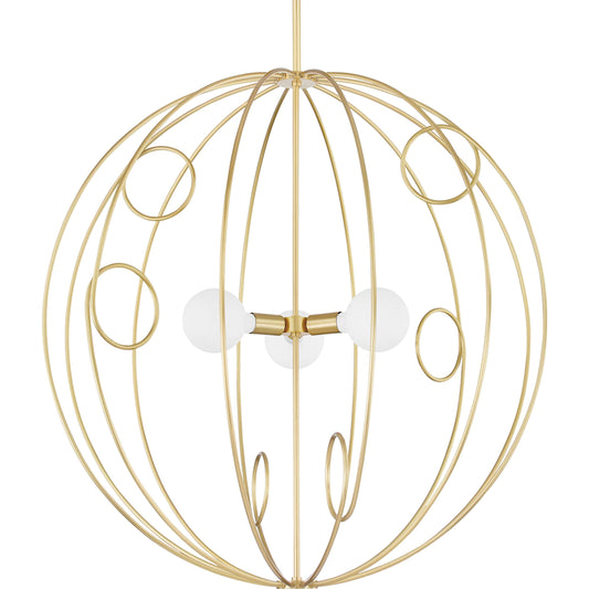 Alanis Pendant by Mitzi. Made from steel in a modern style.