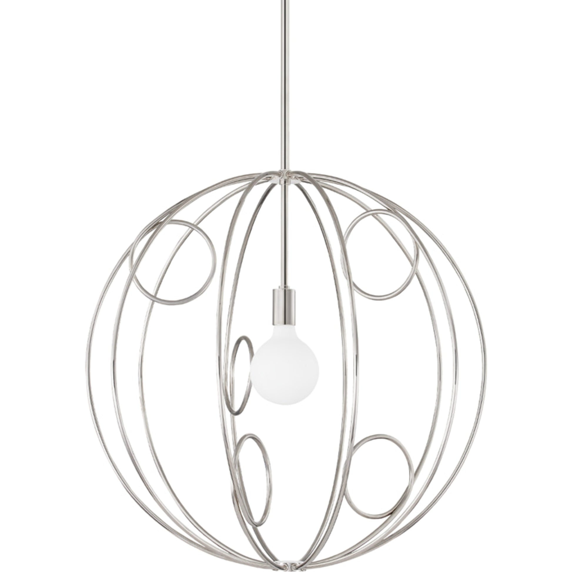 Alanis Pendant by Mitzi. Made from steel in a modern style.