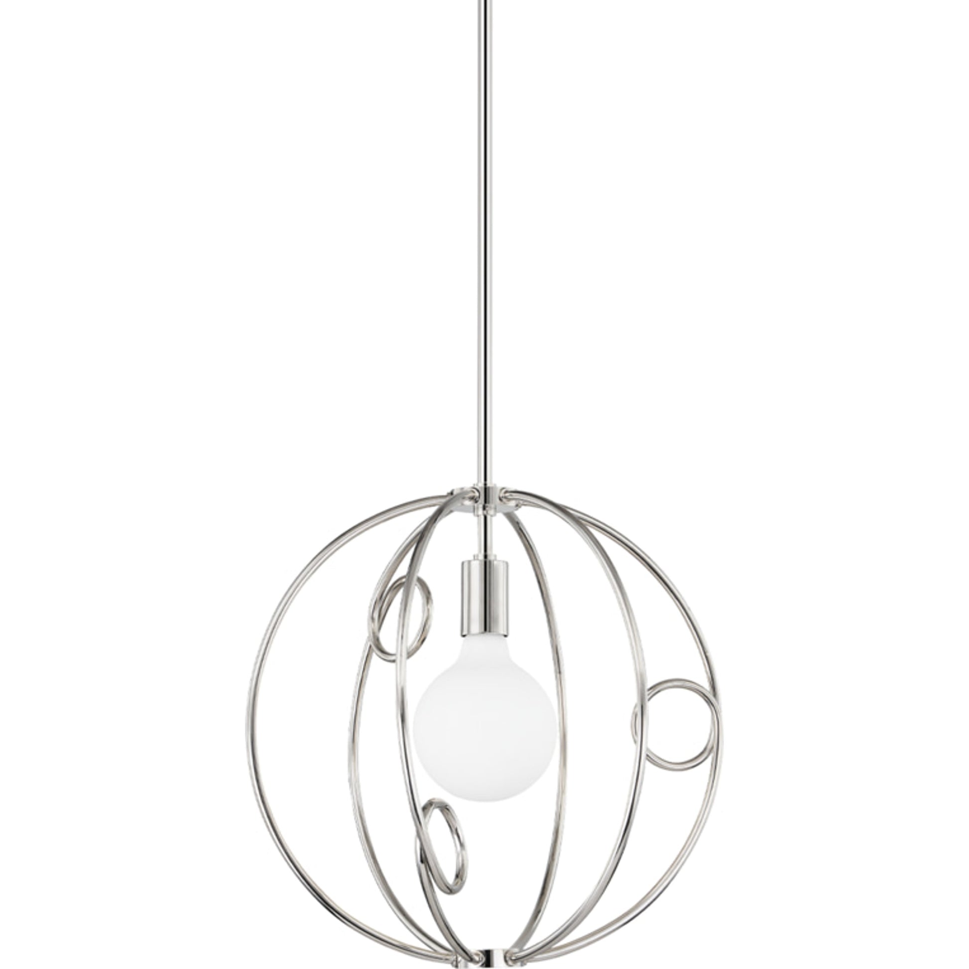 Alanis Pendant by Mitzi. Made from steel in a modern style.