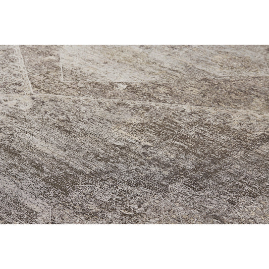 Sarrant Transitional Rug - 3963F by Feizy in gray, silver, ivory. Made from viscose, polyester in a unique style.