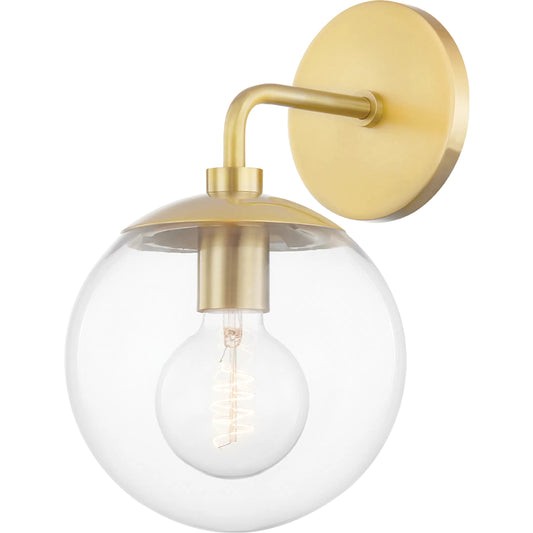Meadow Wall Sconce by Mitzi. Made from steel in a modern style.