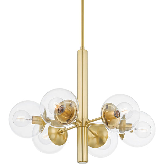 Meadow Chandelier by Mitzi. Made from steel in a modern style.