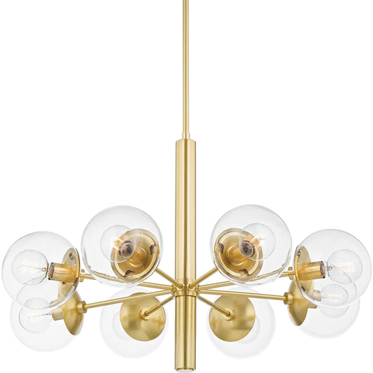 Meadow Chandelier by Mitzi. Made from steel in a modern style.
