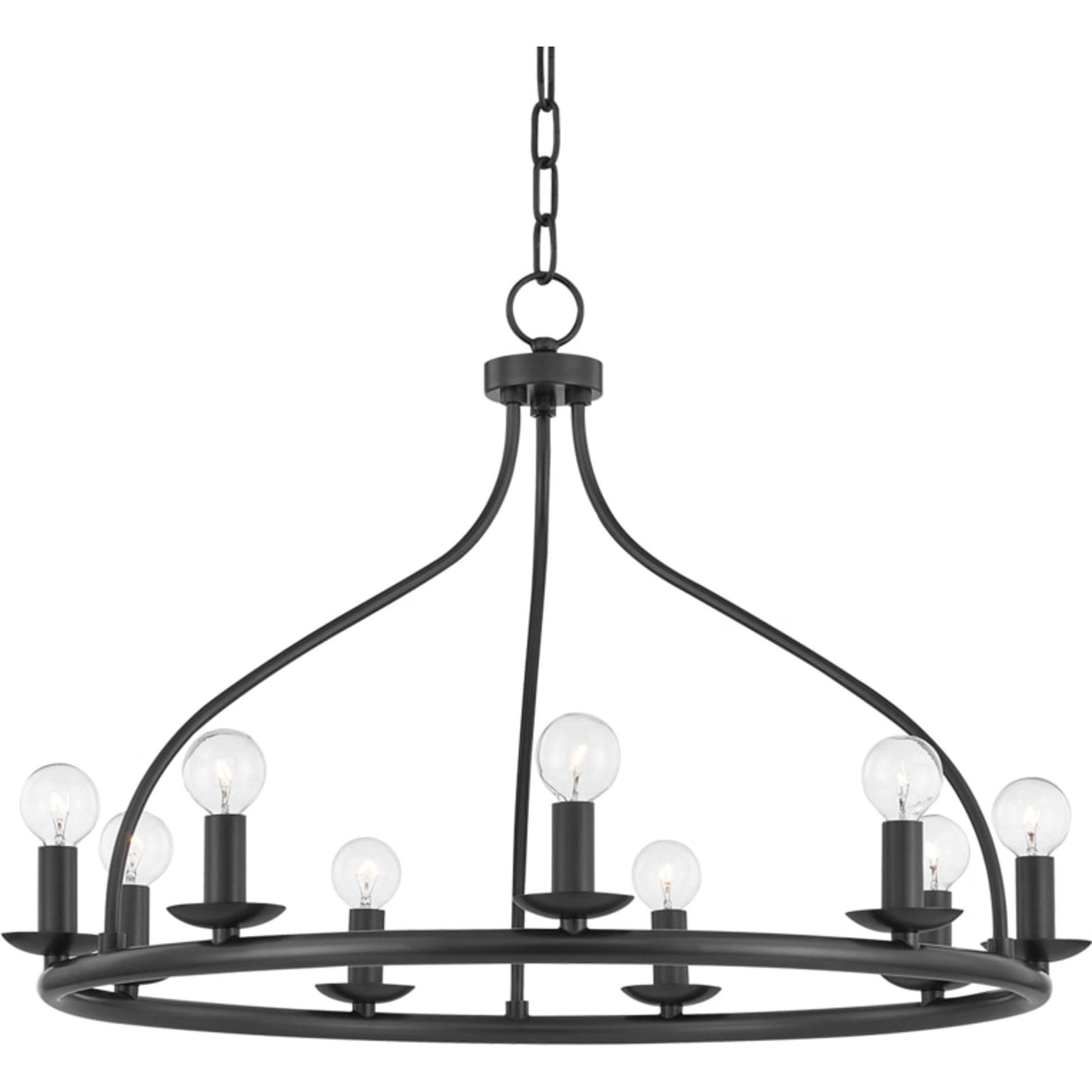 Kendra Chandelier by Mitzi. Made from steel in a modern style.