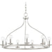Kendra Chandelier by Mitzi. Made from steel in a modern style.