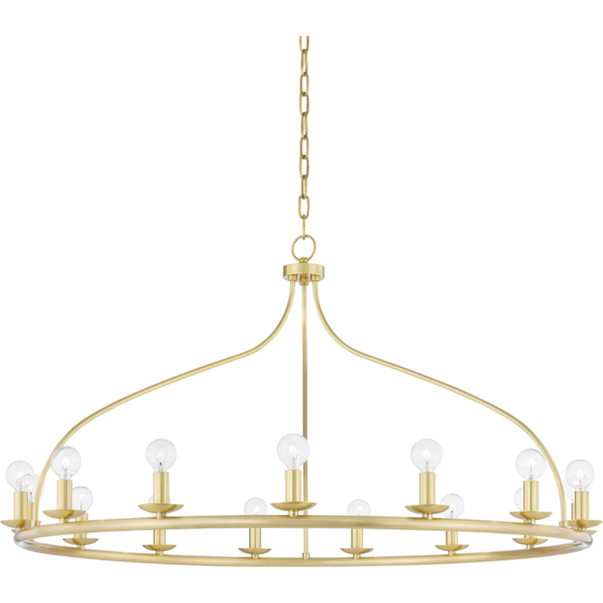 Kendra Chandelier by Mitzi. Made from steel in a modern style.