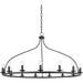 Kendra Chandelier by Mitzi. Made from steel in a modern style.